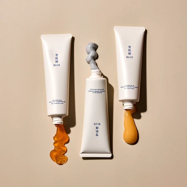 SEKKISEI Blue Nettoyant Exfoliant